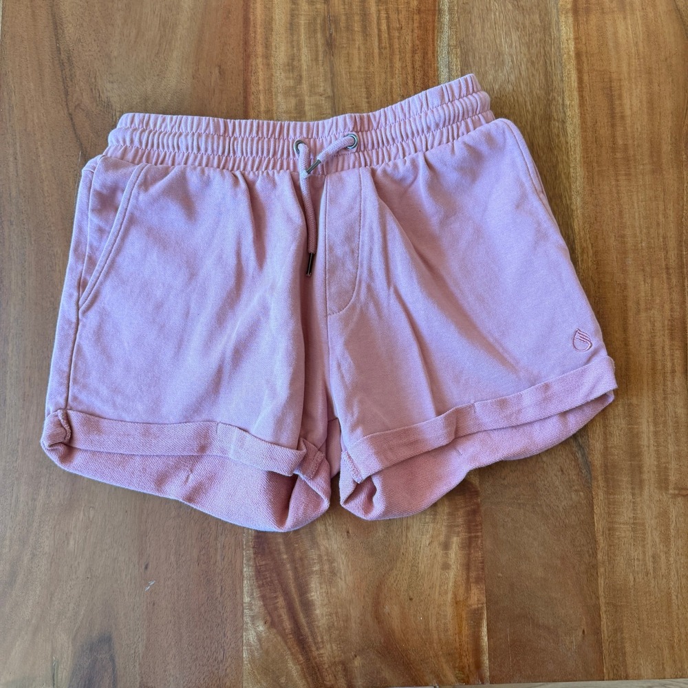Icyzone Women's Pink Sweat Shorts Size‎ XL